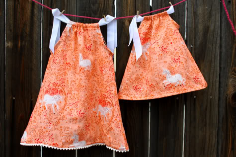 Girls Dress Designs on Diy  Pillowcase  Baby Dress Pattern   Pretty Prudent