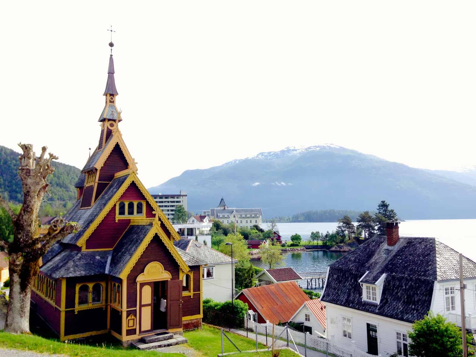 St Olaf's Church, Balestrand, Norway | Pretty Prudent