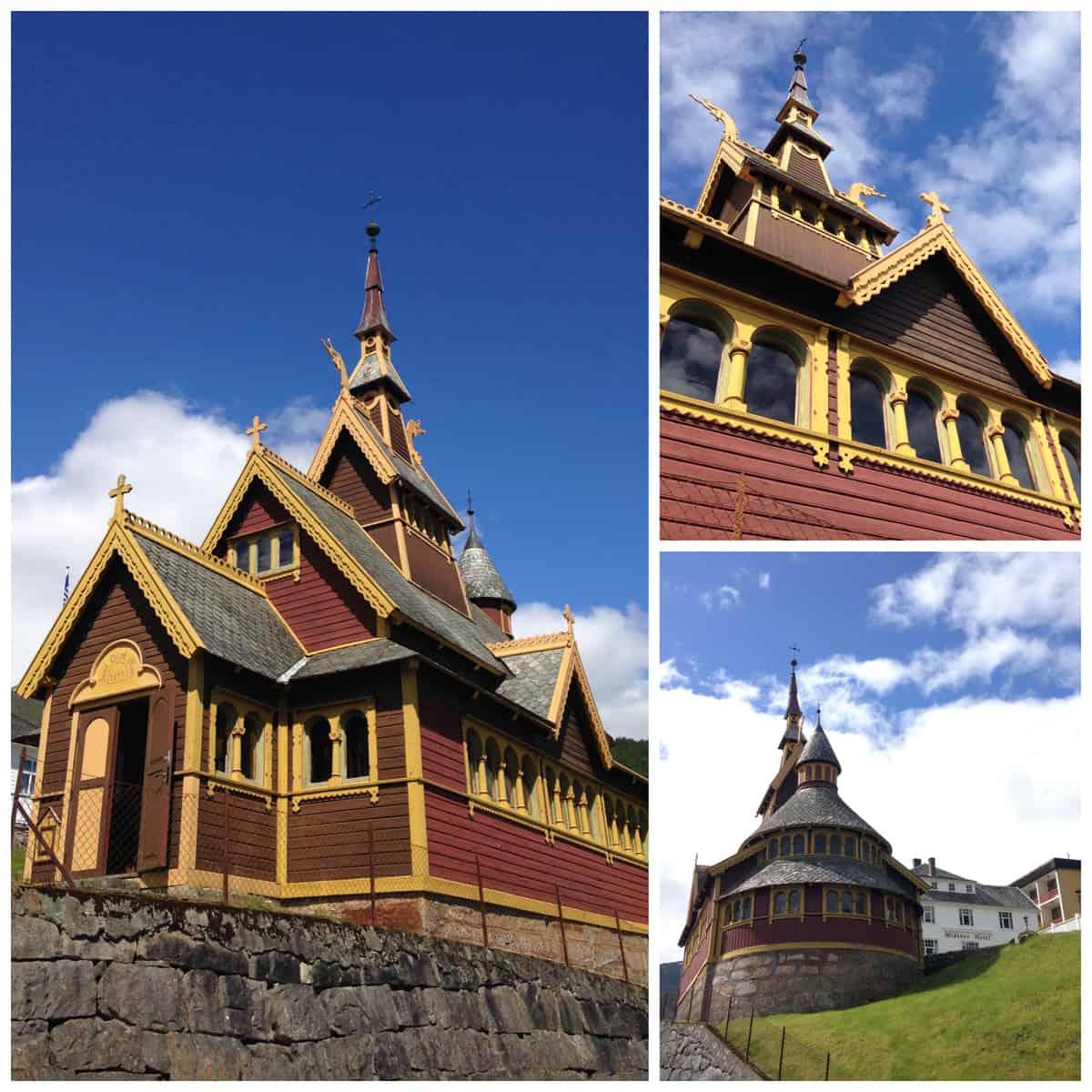 St Olaf's Church, Balestrand, Norway | Pretty Prudent